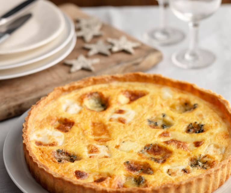 Christmas Cheese And Onion Quiche Uk Cookidoo The Official