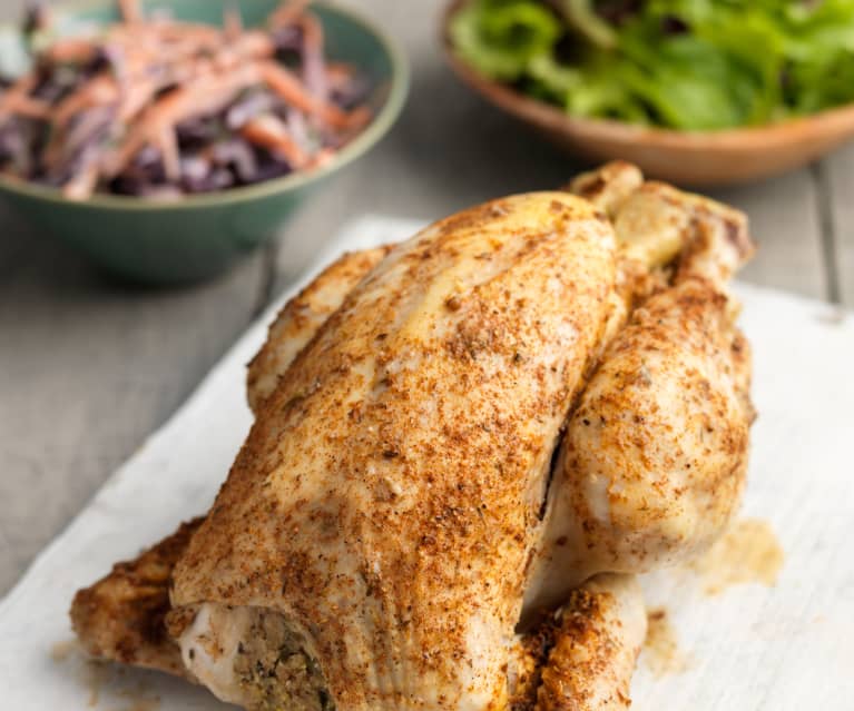 Whole Steamed Chicken with Spicy Cajun Rub - Cookidoo® – the official ...