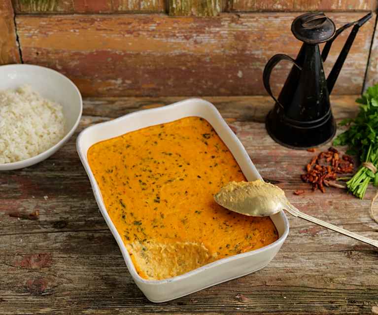 Gratin di baccalà e besciamella Gratin di baccalà e besciamella