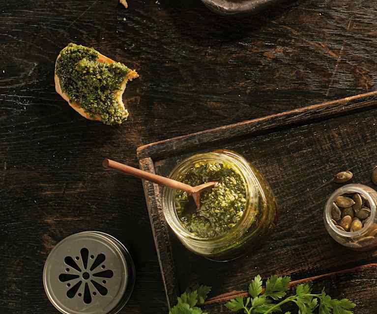 Kürbiskernpesto Kürbiskernpesto