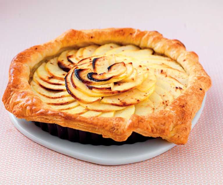 Tarte feuilletée pomme-raisin sans sucre ajouté Tarte feuilletée pomme-raisin sans sucre ajouté