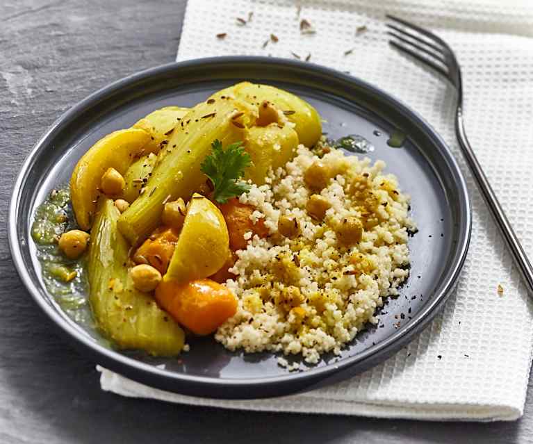 Tajine de légumes racines au carvi Cookidoo® la plateforme de recettes officielle de Thermomix®