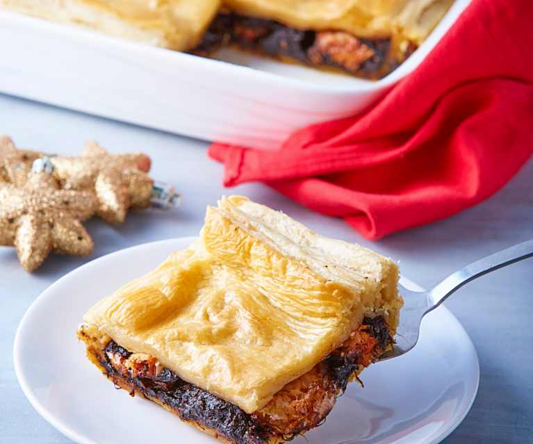 Hojaldre de romeritos Hojaldre de romeritos