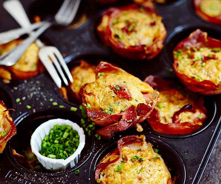 Muffins ciboulette-jambon fumé Muffins ciboulette-jambon fumé