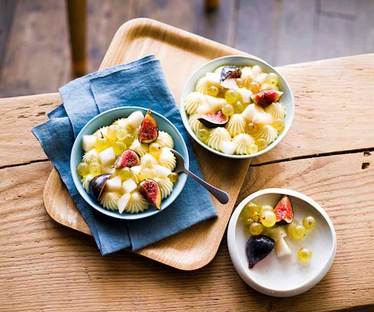 Crème diplomate aux fruits Crème diplomate aux fruits
