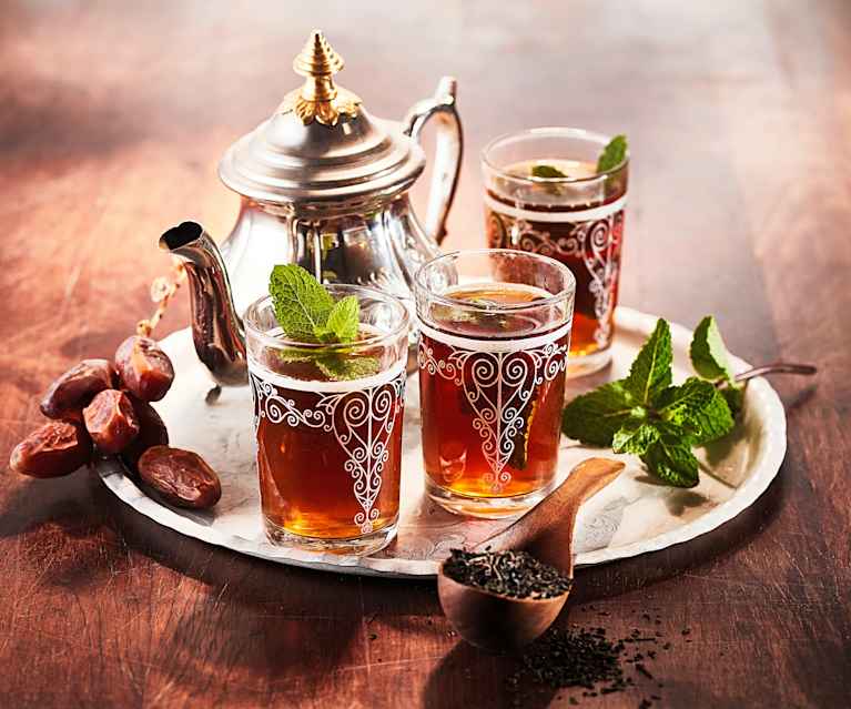 Moroccan mint tea