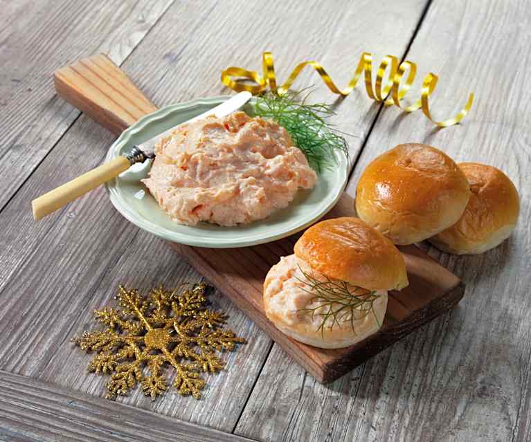 Crema spalmabile al salmone Crema spalmabile al salmone