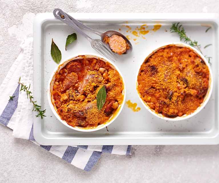 Cassoulet express au chorizo Cassoulet express au chorizo