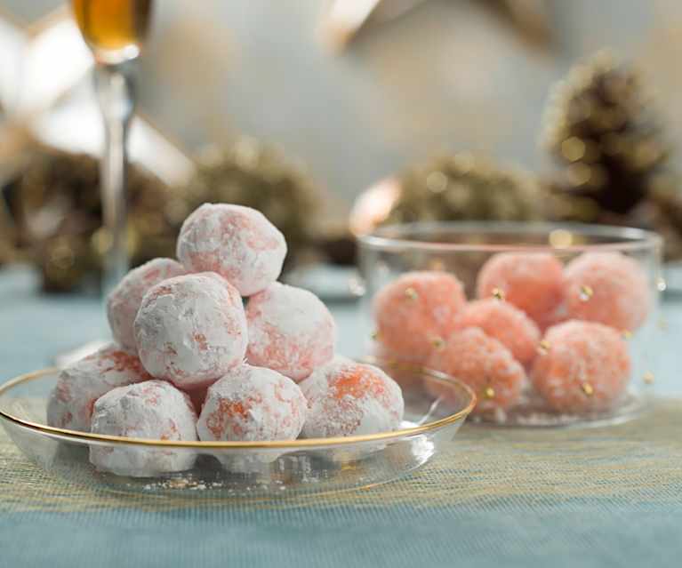 Trufas de naranja Trufas de naranja