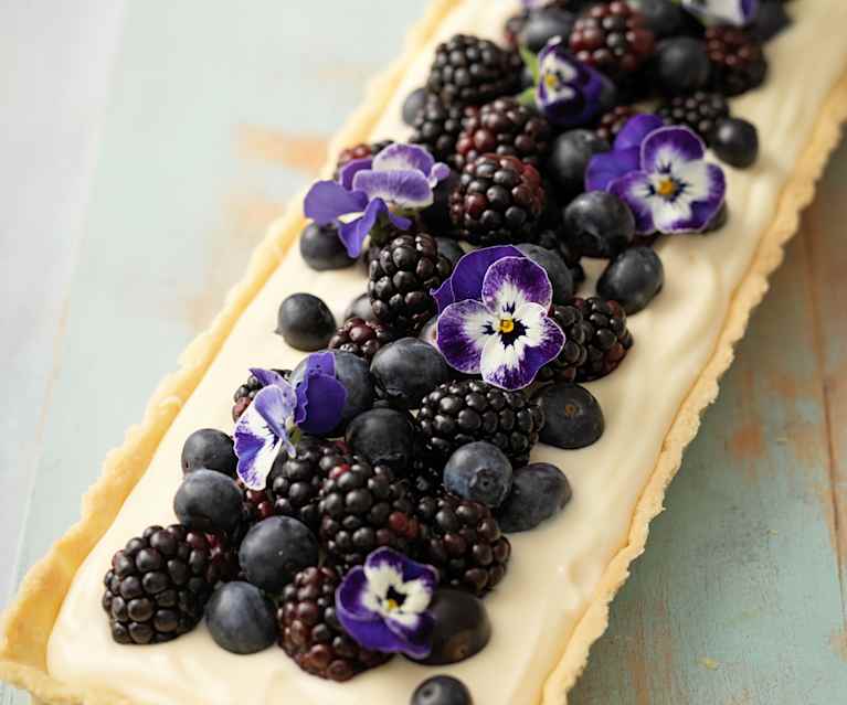 Fruit Tart with Camomile Custard Fruit Tart with Camomile Custard