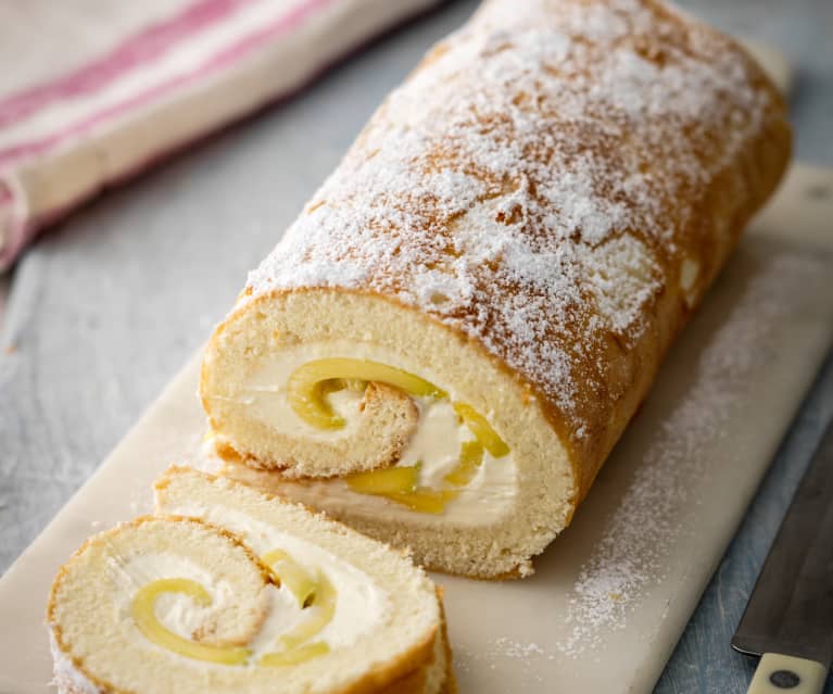 Mango Swiss Roll