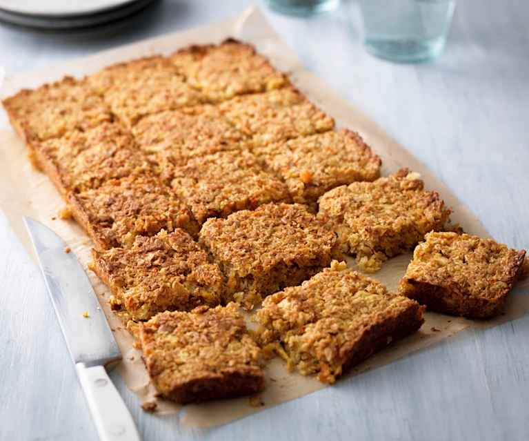 Root Vegetable Oaty Squares Root Vegetable Oaty Squares