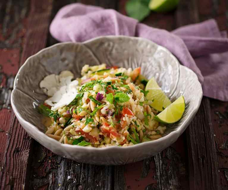 Gemüsesalat mit Limetten-Marinade (vegan) Gemüsesalat mit Limetten-Marinade (vegan)