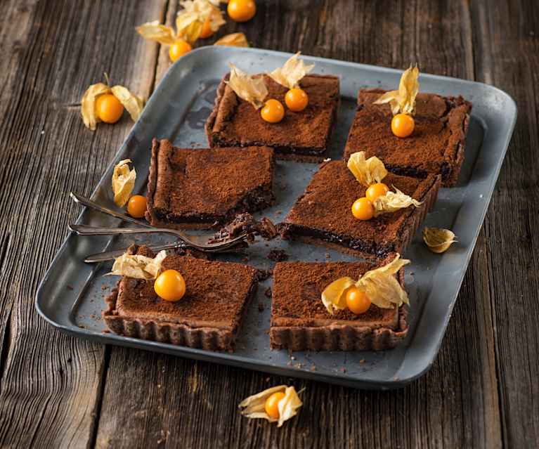 Schokoladentarte (vegan) Schokoladentarte (vegan)