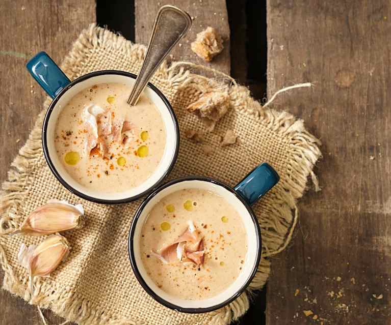 Soupe à l'ail Soupe à l'ail
