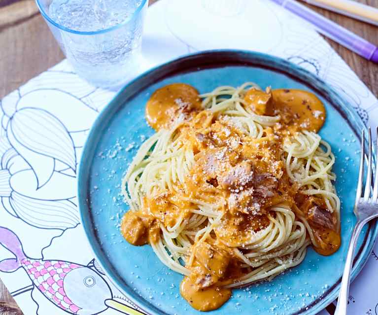 Thunfisch-Spaghetti Thunfisch-Spaghetti