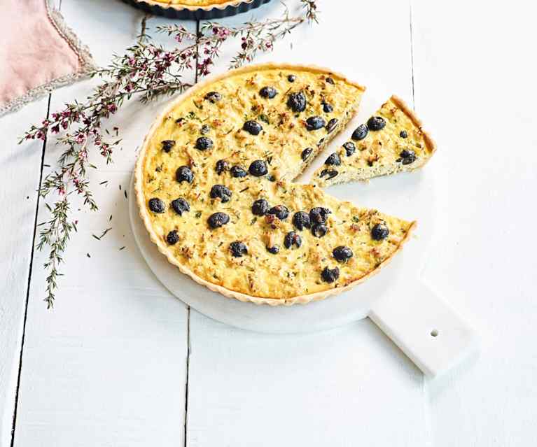 Quiche limpa-frigorífico do Natal Quiche limpa-frigorífico do Natal