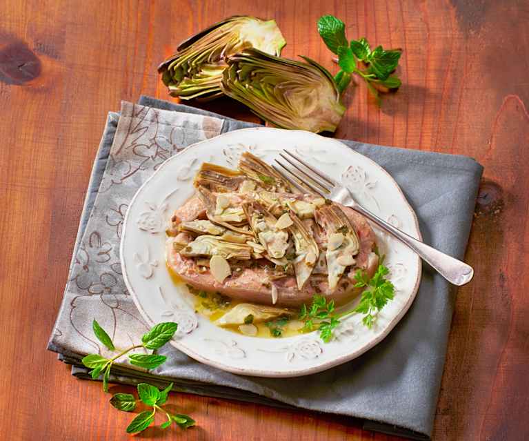 Salmone e carciofi al Varoma Salmone e carciofi al Varoma