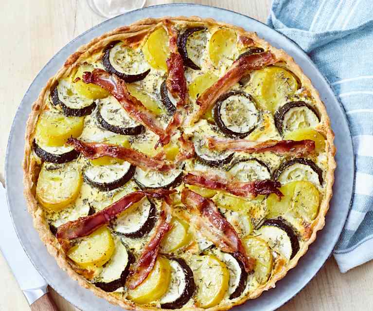 Kartoffel-Zucchini-Tarte Kartoffel-Zucchini-Tarte
