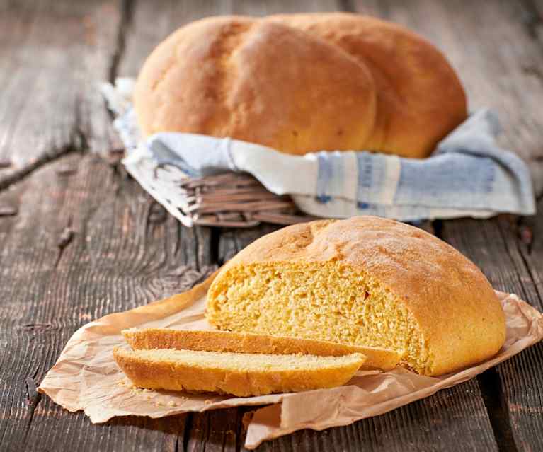 Pane calabrese con farina di mais e fiori di sambuco Cookidoo® la