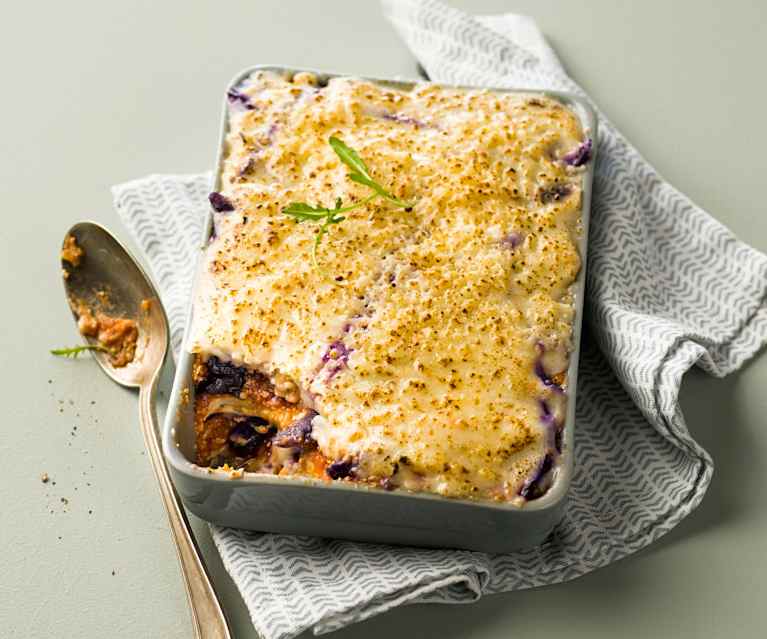 Lasagnes au tofu et au chou sans gluten Lasagnes au tofu et au chou sans gluten
