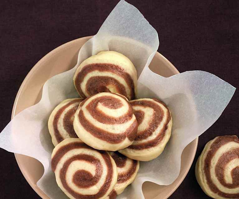Cocoa Steamed Buns Cocoa Steamed Buns
