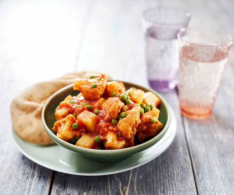 Karfiol-Erdäpfel-Curry (Aloo Ghobi) Karfiol-Erdäpfel-Curry (Aloo Ghobi)