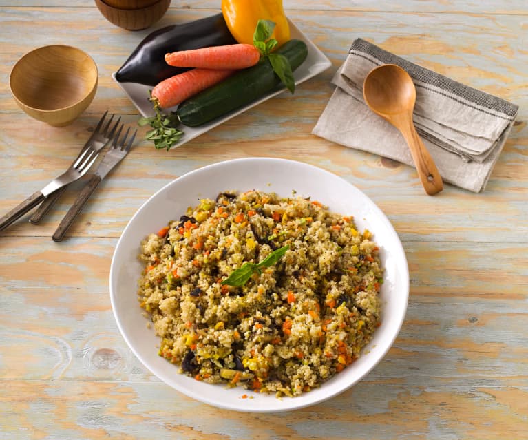 Quinoa con verduras al vapor (sin gluten) - Cookidoo® – la plataforma de recetas oficial de