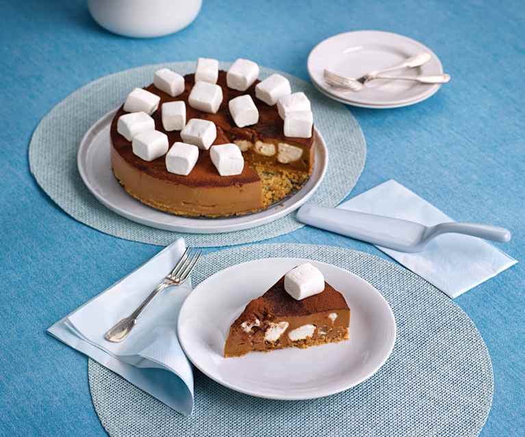 Tarta de dulce de leche y nubes Tarta de dulce de leche y nubes