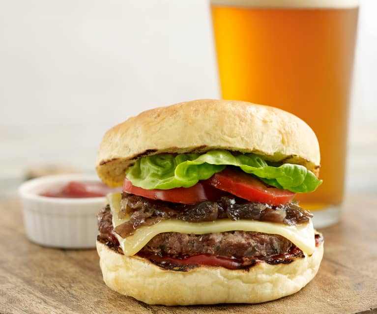 Buffalo Burger with Bourbon Glazed Onions - Cookidoo® – the official ...