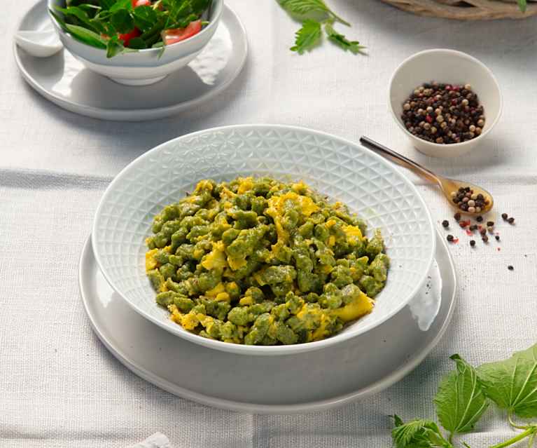 Brennnessel-Eier-Nockerl Brennnessel-Eier-Nockerl