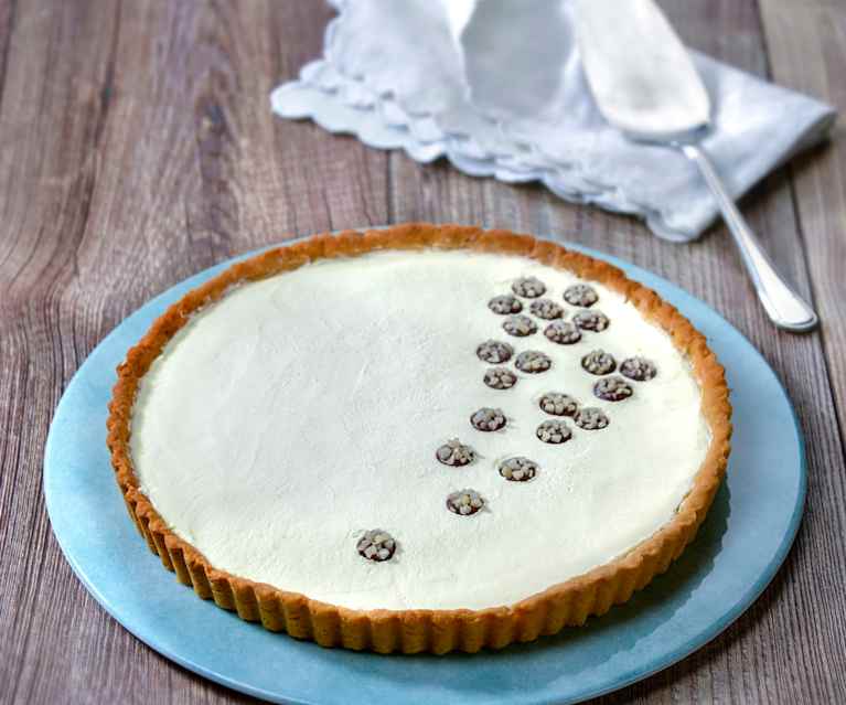 Crostata mascarpone e gianduia Crostata mascarpone e gianduia