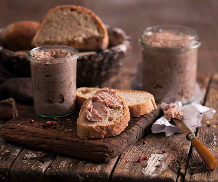 Rillettes z kaczką i wieprzowiną Rillettes z kaczką i wieprzowiną
