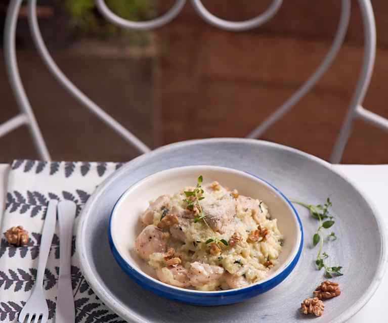 Risotto z kurczakiem i cukinią Risotto z kurczakiem i cukinią
