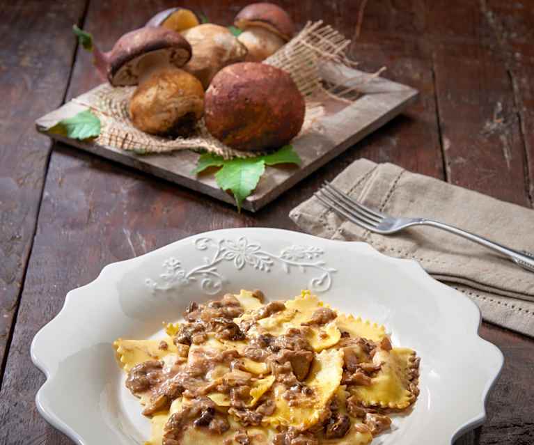 Ravioli luganega e porcini Cookidoo® la nostra piattaforma
