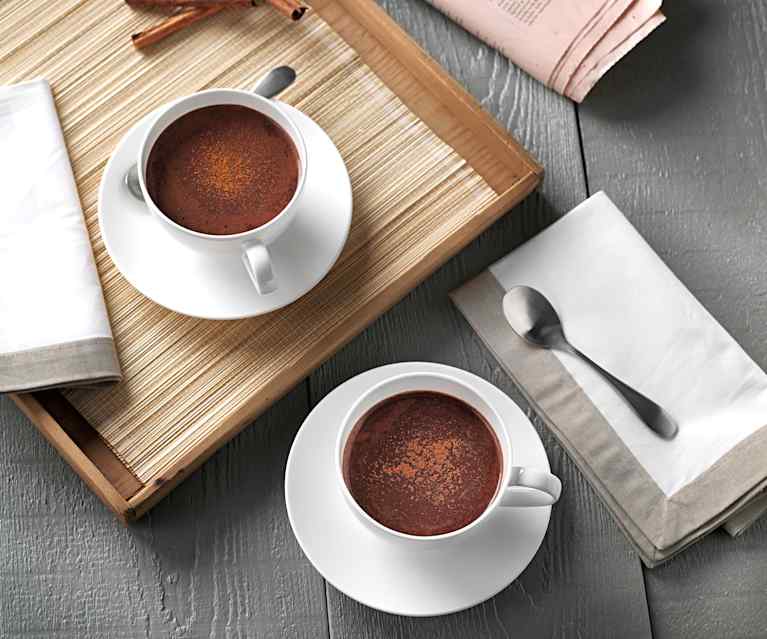 Chocolate caliente a la canela Chocolate caliente a la canela