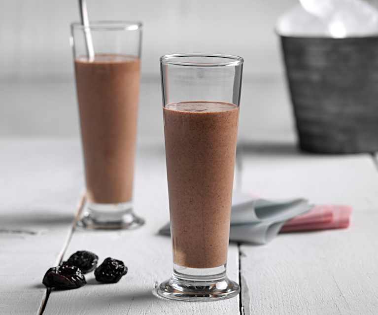 Smoothie de chocolate y ciruelas pasas Smoothie de chocolate y ciruelas pasas