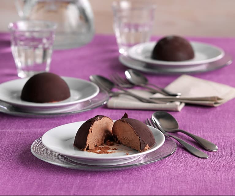 Bombón helado de chocolate Bombón helado de chocolate