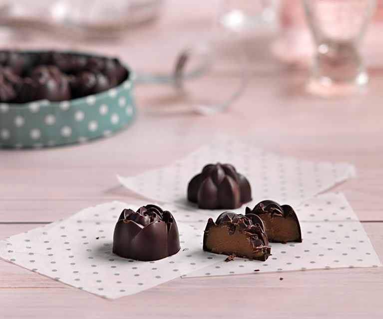 Bombones de toffee Bombones de toffee