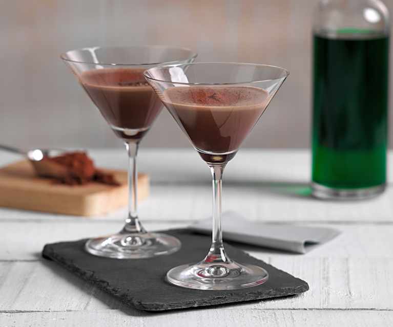 Cóctel de chocolate y menta Cóctel de chocolate y menta