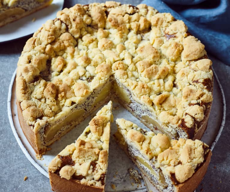 Käse-Kirsch-Kuchen vom Blech - Cookidoo® – la plateforme de