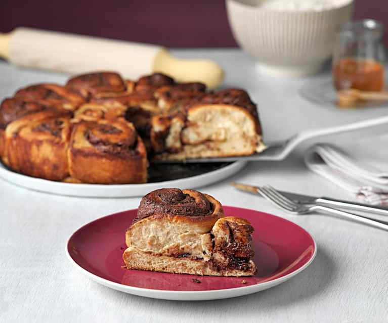 Brioche de chocolate y avellana Brioche de chocolate y avellana