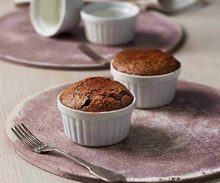 Soufflés de chocolate Soufflés de chocolate
