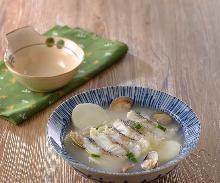 山藥鮮魚蛤蜊湯 山藥鮮魚蛤蜊湯