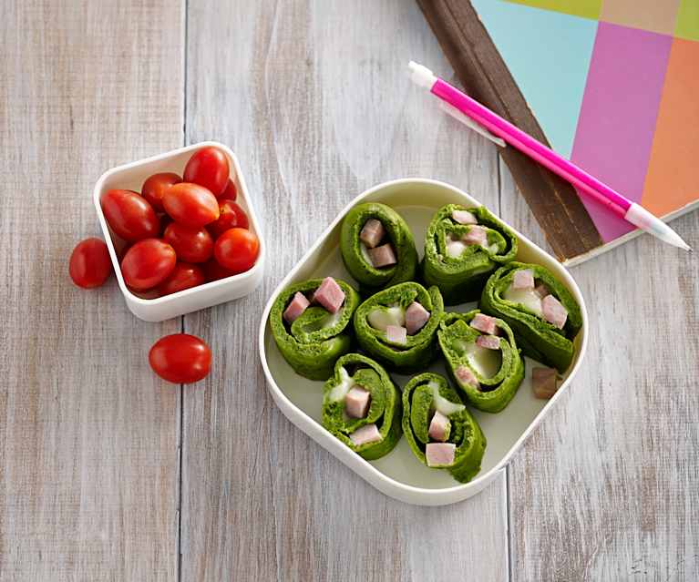 Green Eggs and Ham Roll-Ups Green Eggs and Ham Roll-Ups