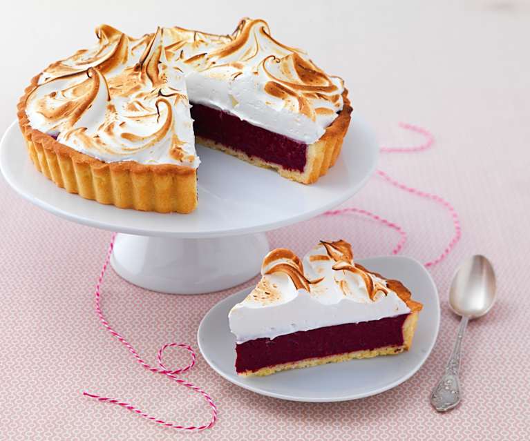 Tarte Aux Cassis Meringuee Cookidoo La Plateforme De Recettes Officielle De Thermomix