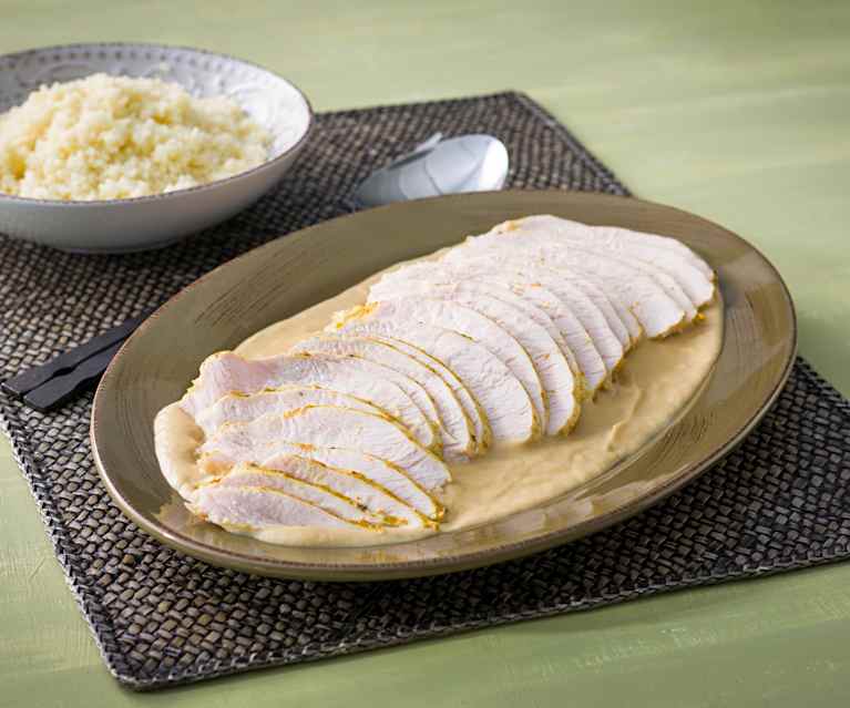 Pechuga de pavo al curry Pechuga de pavo al curry