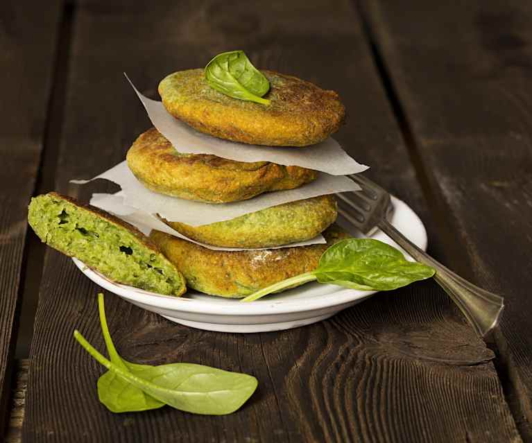 Erdäpfel-Spinat-Krapfen Erdäpfel-Spinat-Krapfen