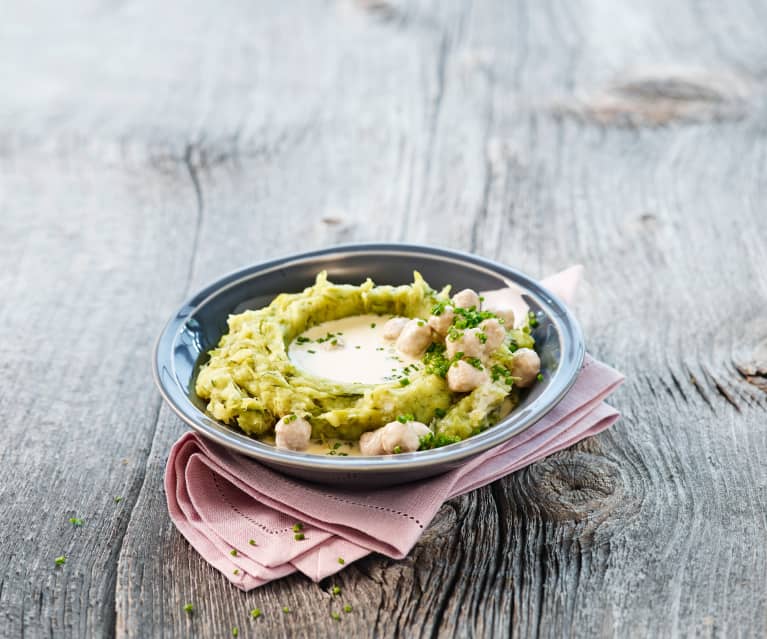 Puree De Pommes De Terre Poireaux Sauce Aux Quenelles Cookidoo