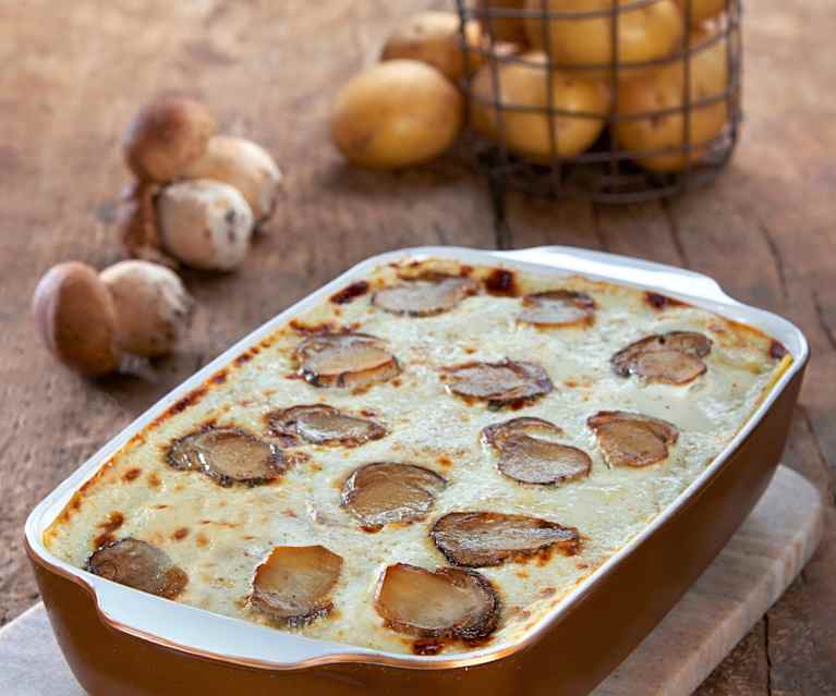 Lasagne con patate, porcini e taleggio Cookidoo® la nostra